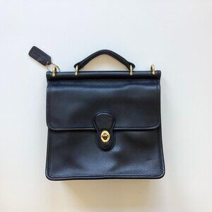 EUC Vintage Coach 9927 Willis bag Black K8P-9927